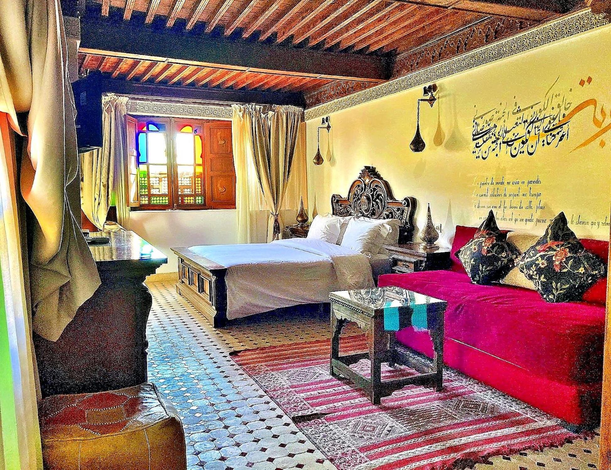 Riad Toyour- Riad Of Birds Fès Exteriör bild